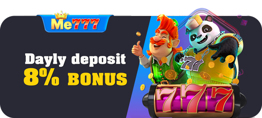 Daily Deposit 8% Bonus